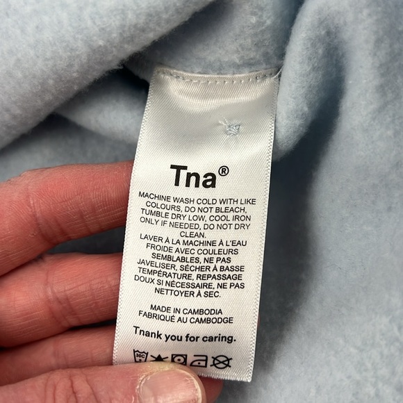 Tna COZY AF Fleece I  Aritzia I COZY AF Boyfriend Fit Shacket - Picture 8 of 9